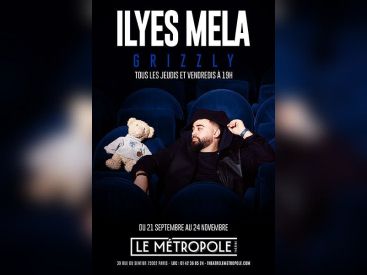 Spectacle Ilyes Mela - Grizzly à Paris : rendez-vous au Metropole pour une soirée musicale unique