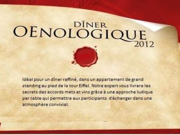 Diner Œnologique entre célibataire
