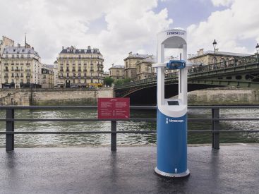 Timescope, la borne qui fait voyager dans le temps  