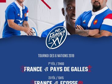 Tournoi des VI Nations 2019 : France-Pays de Galles au Stade de France 