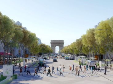 Champs-Elysées 2024 : les images du projet pour