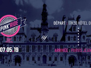 La Pink Ride traverse Paris avec le Stade Français 