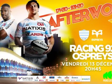 Afterwork géant d'avant match à Paris La Défense Arena 