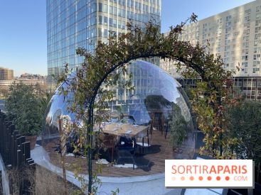 La bulle Octopus, nouvelle table d'hôte insolite à La Défense 