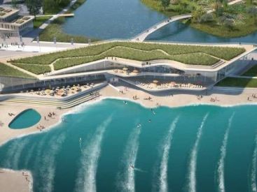 Surf : la future piscine à vagues de Sevran en Seine-Saint-Denis