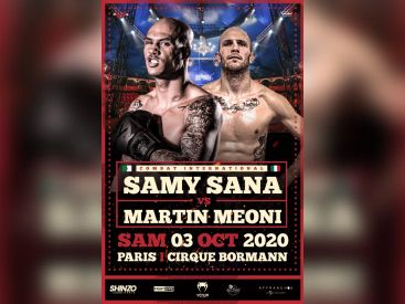 Boxe thaïlandaise : Samy Sana fait son grand retour au Cirque Bormann à Paris 