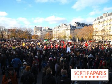 Marche des solidarités "Liberté, Égalité, Papiers" entre Opéra et Hôtel de Ville à Paris ce vendredi