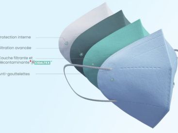 Covid : un masque "filtrant et décontaminant" conçu par une start-up française bientôt commercialisé
