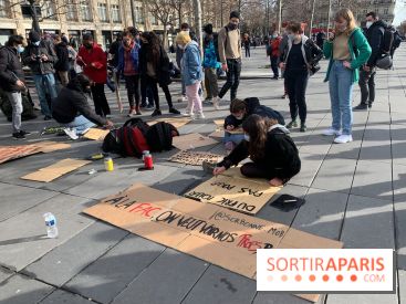 Manifestation contre la précarité étudiante à Paris ce mardi, départ rue de Grenelle 