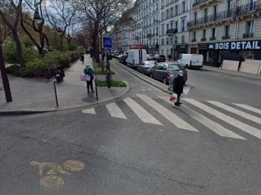 Paris : nouvelle piste cyclable pérennisée avenue de la République dans le 11e