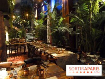 Après, le resto de l'hôtel Kube à l'esprit jungle