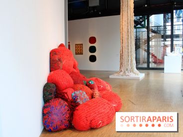 Sheila Hicks, Rempart au Centre Pompidou : les photos de l'exposition