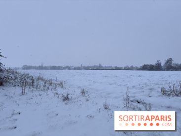 La Neige à Paris - village ile de france