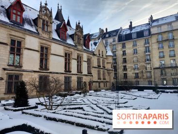 La Neige à Paris - Hôtel de Sens