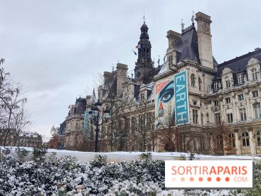 La Neige à Paris - Hôtel de Ville