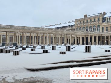 La Neige à Paris - domaine palais royal