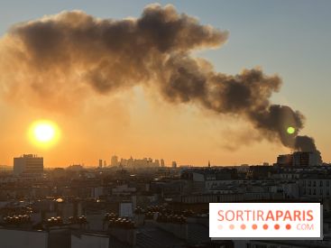 Paris : Incendie en cours dans le nord de la capitale