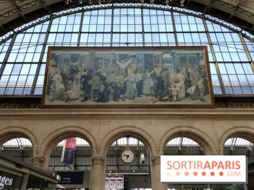 Le tableau que les voyageurs ne voient presque jamais : Le secret des Poilus de la Gare de l’Est