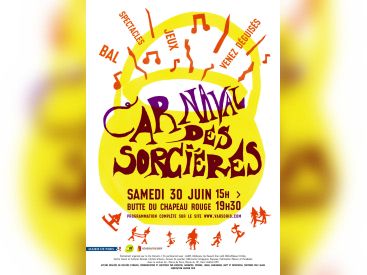 Le Carnaval des Sorcières 2018 au Parc de la Butte au Chapeau Rouge