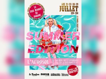 Free Market de Paname 2018 à l'Aérosol