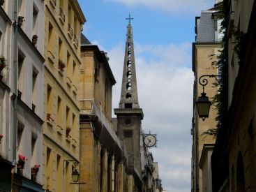 L'Eglise Saint-Louis-en-l'Île sur l'Île Saint-Louis