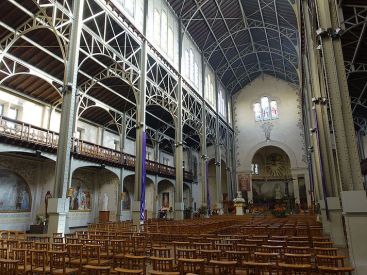 L'Eglise Notre-Dame-du-Travail et son incroyable structure métallique