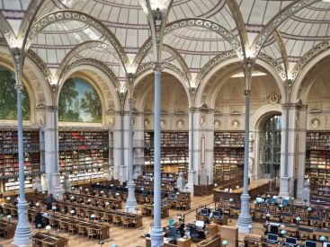 La Bibliothèque Richelieu, berceau historique de la BNF