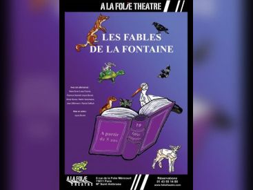 Les Fables de la Fontaine à la Folie Théâtre 