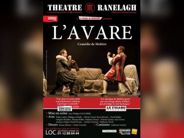 L’Avare au Théâtre le Ranelagh