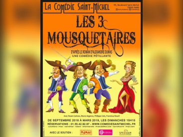 Les 3 Mousquetaires à la Comédie Saint-Michel