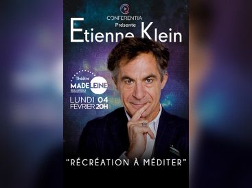 Conférence du physicien Etienne Klein sur le cerveau au Théâtre de la Madeleine