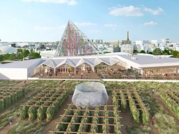 Paris : la plus grande ferme urbaine au monde sur le toit du Parc des Expositions