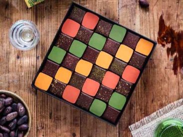 La nouvelle collection chocolats x spiritueux d'Edwart Chocolatier 