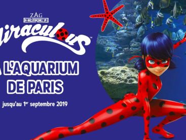 Exposition Miraculous à l'Aquarium de Paris