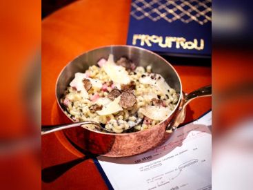 La recette des coquillettes truffées de Juan Arbelaez