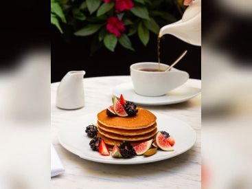 La recette des pancakes de Pascal Hainigue, chef pâtissier du Burgundy Paris