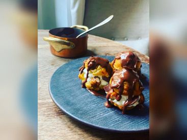 La recette des profiteroles d'Amandine Chaignot, cheffe de Pouliche