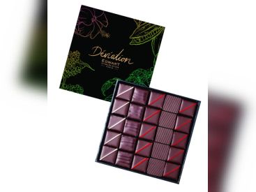 Edwart Chocolatier sort son premier coffret de chocolats vegans