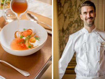 Amaury Bouhours, nouveau chef du restaurant Dali au Meurice