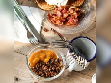 Test - Benoit Castel dévoile son brunch à la maison en livraison