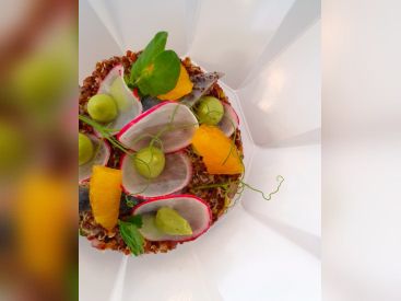 La recette du quinoa rouge et guacamole à la ricotta de la cheffe Beatriz Gonzalez