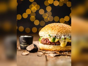 Un burger à la truffe à retrouver chez Big Fernand pour Noël 2020