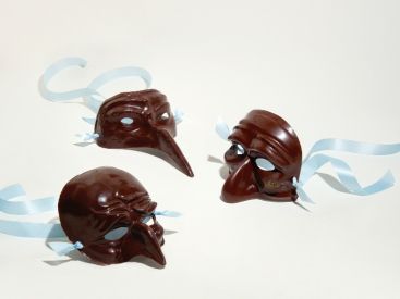 Sébastien Gaudard dévoile des masques en chocolat à porter et dévorer pour Carnaval 2021