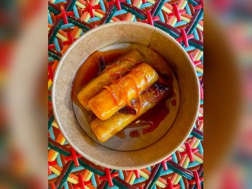 La recette des crêpes Suzette orange et cerise de Mélanie Serre