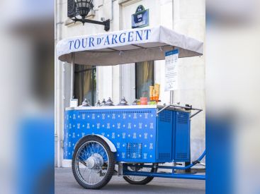 Le glacier de la Tour d'Argent s'installe quai de la Tournelle