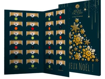 Le calendrier de l'Avent 2020 100% thé d'Arôm' Factory