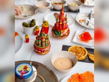 Nouvel An russe 2022 chez Petrossian