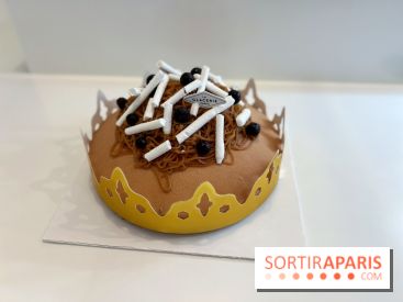 La galette des Rois Mont Blanc 2024 de La Glacerie Paris