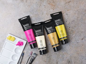 De nouvelles couleurs pour les peintures Liquitex