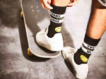 Burlington met du smile sur ses chaussettes 